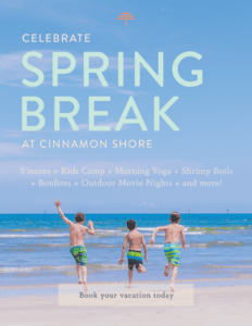Book Your Vacation Today- Cinnamon shore