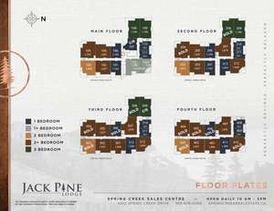 Jack Pine Lodge Floorplans
