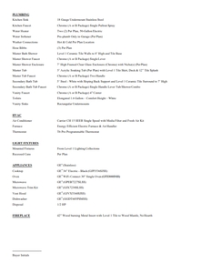 Standard Features BOYL 5.16.19