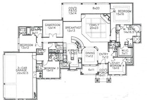 K Bar T - 3200 floorplan