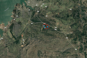 Lake Buchanan - large map