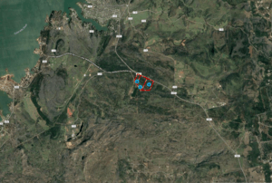 Lake Buchanan - large map