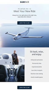 Surfair - logo join the club