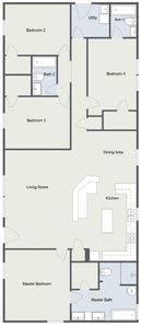 Palm Harbor -3 Bath Option