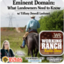 Eminent Domain:Landowners Need to Know